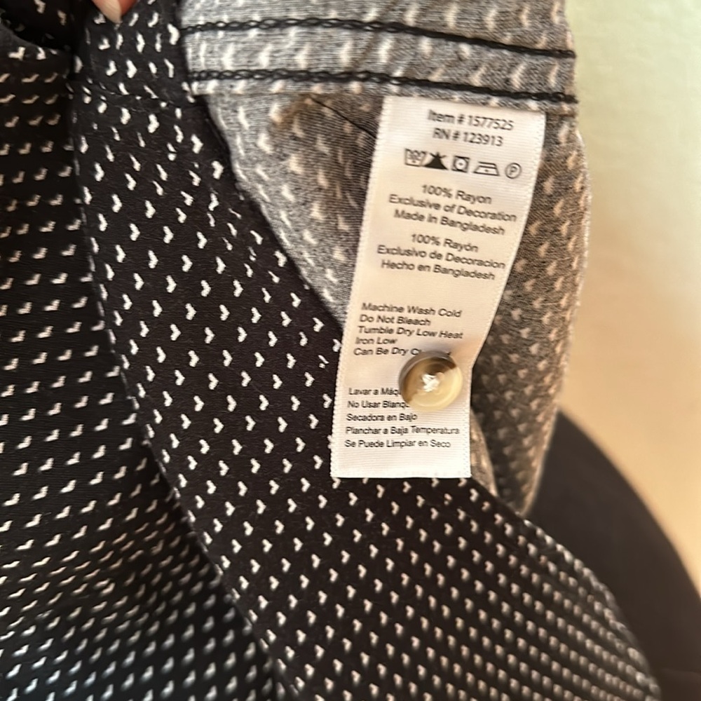 Cute heart pattern button down top - Picture 6 of 6